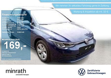 VW Golf Volkswagen VIII 1.0 TSI Life ACC LED NAVI VIRT DAB BC
