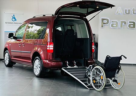 VW Caddy Volkswagen Highline TDI DSG Behindertengerecht-Rampe
