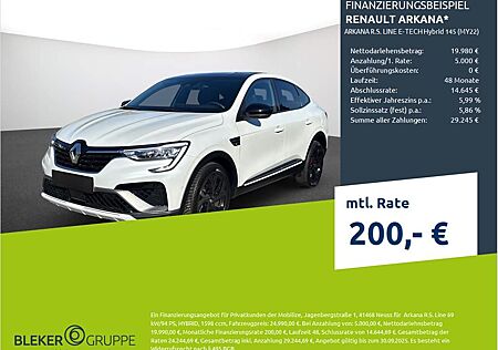Renault Arkana R.S. LINE E-TECH Hybrid 145 (MY22)