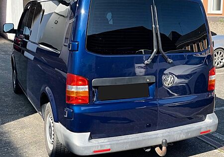VW T5 Volkswagen Lang Flügeltüren TÜV 2,5 TDI 7 Sitze AHK StHz