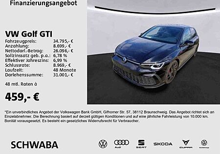 VW Golf Volkswagen VIII GTI 2.0TSI DSG Black Style*PANO*8-fach