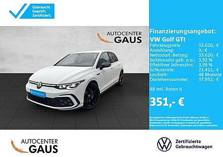 VW Golf Volkswagen VIII GTI 2.0 TSI Navi*LED*Black Style