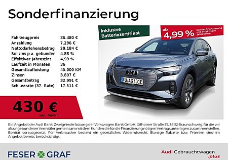 Audi Q4 e-tron Q4 Sportback e-tron 50 quattro 220 kW Matrix