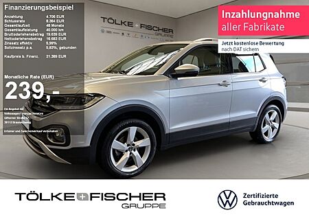 VW T-Cross Volkswagen 1.0 TSI Style ACC AHK AUT Kam. Navi LED