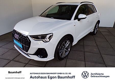 Audi Q3 40 TFSI QUATTRO S-LINE AHK+PANO+19'+TEILLEDER