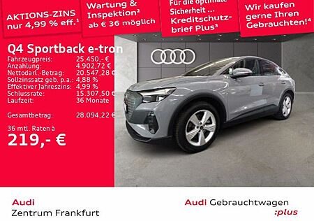 Audi Q4 e-tron gebraucht kaufen Audi Q4 e-tron Q4 Sportback 35 e-tron LED DAB Tempomat