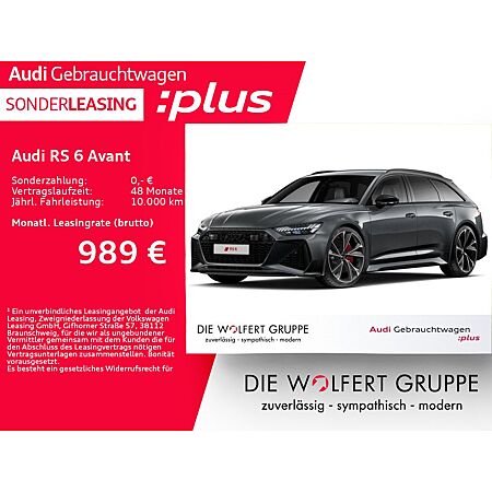 Audi RS6 leasen