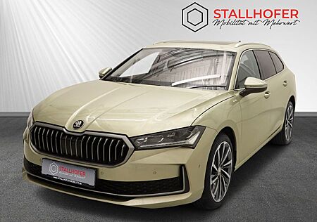 Skoda Superb Combi L&K HeadUp AHK DCC Leder 4xSHZ PANO