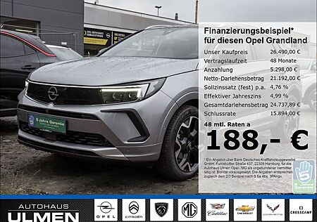 Opel Grandland X Grandland Ultimate 1.2 Turbo Navi Voll-Leder+SHZ