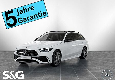 Mercedes-Benz C 200 d T AMG 360°+LED+Pano+AHK+Night+Burmester