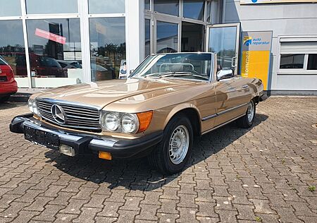 Mercedes-Benz SL 380 Erst Lack Klima Kein Rost Neue EchtLeder