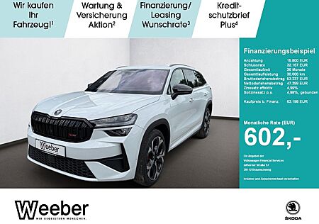 Skoda Kodiaq gebraucht kaufen Skoda Kodiaq 2.0 TSI 4x4 DSG RS HeadUp Panodach AHK