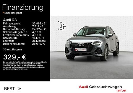 Audi Q3 S line black 45 TFSI e Assist*Navi*SONOS*LED