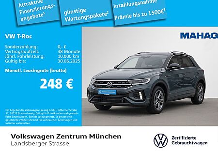 VW T-Roc Volkswagen 2.0 TDI R-Line AHK ACC LED+ Navi Rear View