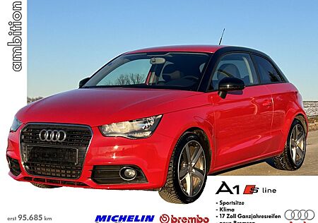 Audi A1 ambition S-Line 17 Zoll MichelinGJ Sportsitze