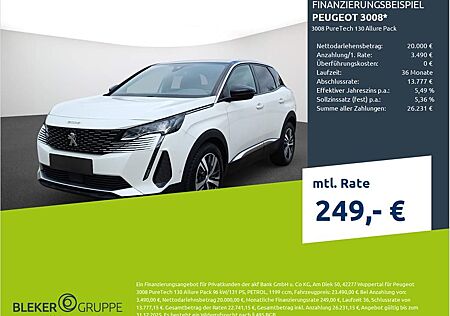 Peugeot 3008 PureTech 130 Allure Pack