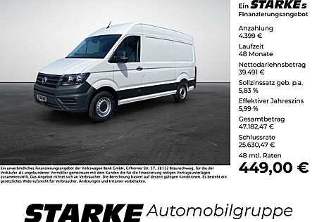VW Crafter Volkswagen Kasten 35 2.0 TDI MR Hochdach AHK Kamer