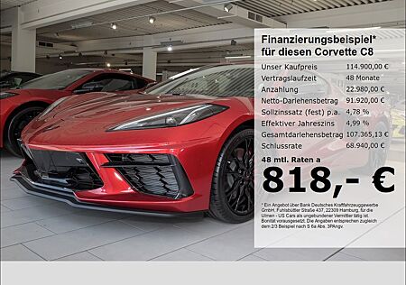 Chevrolet Corvette C8 Stingray Coupe 6.2 V8 3LT Voll Z51 Lift Magne