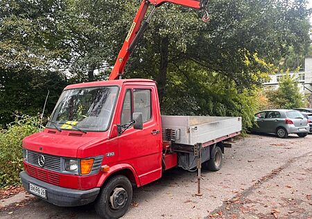 Mercedes-Benz T-Klasse T2 410 2.3 I Benzin I Pritsche mit Ladekran