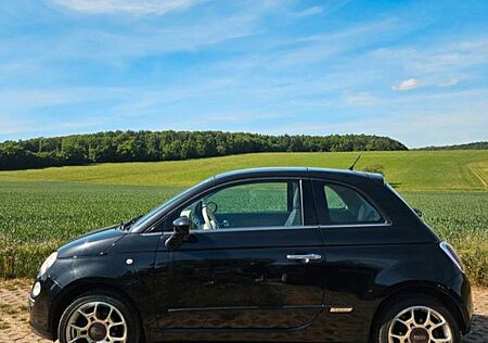 Fiat 500 1.4 16V Lounge, 101PS! PANORAMADACH!