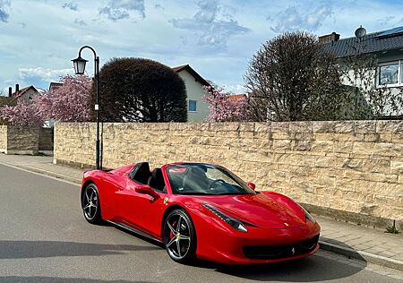 Ferrari 458 Spider*Power15! BRD*U-frei*5xCarbon*Lift*JBL