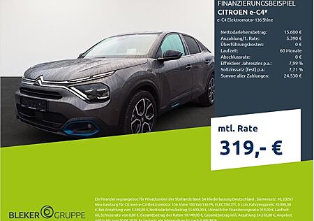 Citroën C4 e- Elektromotor 136 Shine