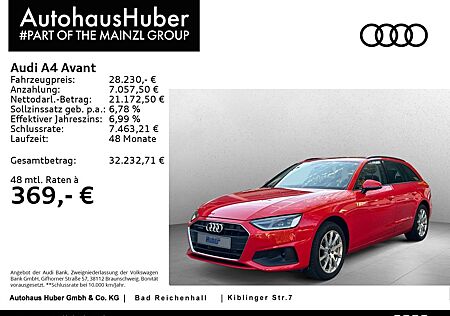 Audi A4 Avant 40 TDI quattro S tronic SHZ AHK Kam ACC
