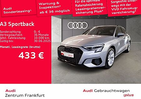 Audi A3 Sportback 40 TFSI e S tronic advanced LED VC