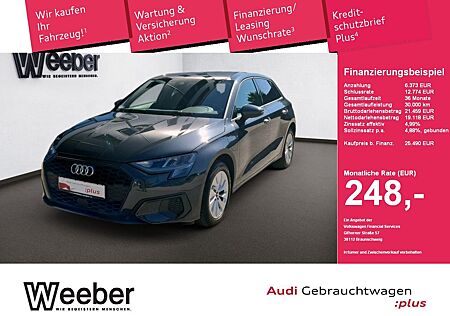Audi A3 Sportback TFSI e LED SPORTSITZE ALU DAB PDC D