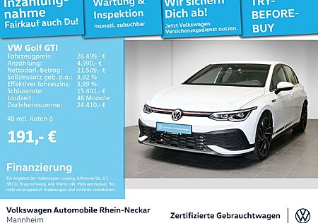 VW Golf Volkswagen VIII GTI Clubsport 2.0 TSI LED Navi DSG SHZ