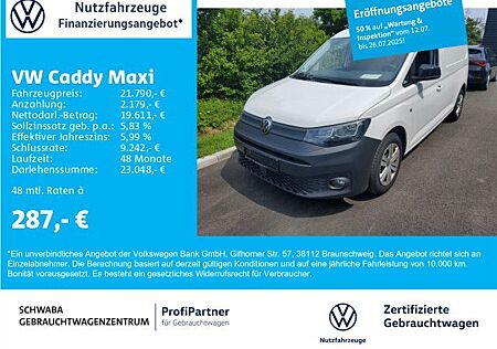 VW Caddy Volkswagen Maxi Cargo 2.0 TDI *AHK*NAVI*SORTIMO*16''*