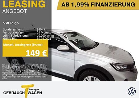 VW Taigo Volkswagen 1.0 TSI LIFE VIRTUAL SITZH PDC+ ALLWETTER