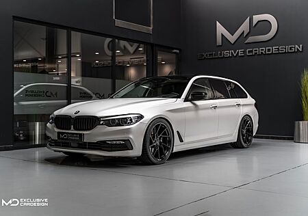 BMW 520d AHK/DA+/HUD/PANO/H&K/AMBI/20"/Folie matt