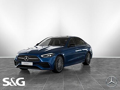 Mercedes-Benz C 220 d AMG MBUX+360°+LED+Pano+AHK+Night+Distron