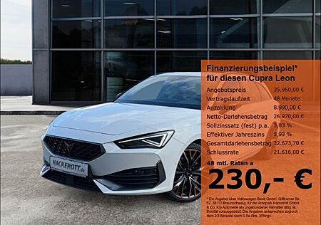 Cupra Leon ST 2.0 TSI Navi Panorama LED elektr. Sitze