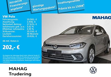 VW Polo Volkswagen 1.0 TSI Style IQ.Light Navi ParkPilot RearV