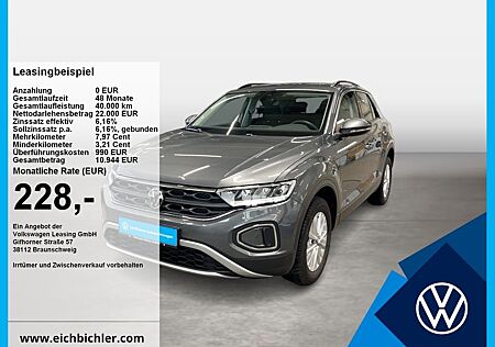 VW T-Roc Volkswagen Life 1.0 TSI ParkAss. LED LM KlimaA Navi