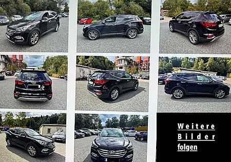 Hyundai Santa Fe blue Premium 4WD+Navi+Leder+Kamera+8xLM