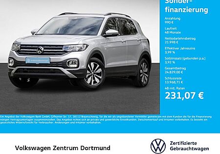 VW T-Cross Volkswagen 1.0 MOVE ALU NAVI SITZHEIZUNG DAB+ USB