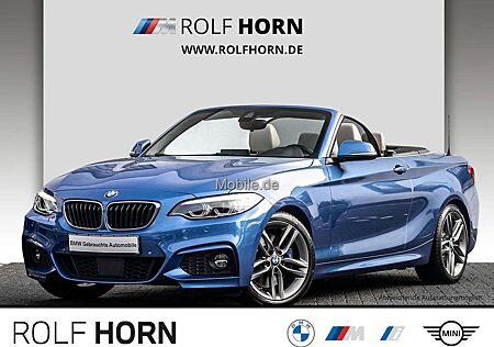 BMW 230i Cabrio M Sportpaket Navi RKam h/k LED Klima