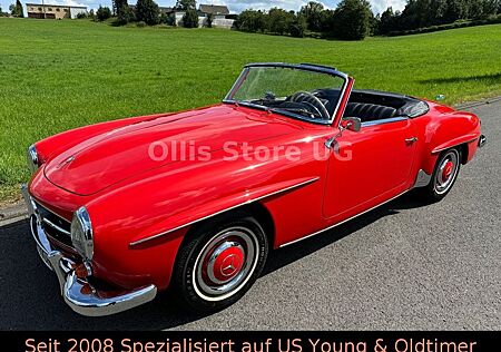 Mercedes-Benz 190 SL W121 Hardtop Notsitz, viel Sonderzubehör