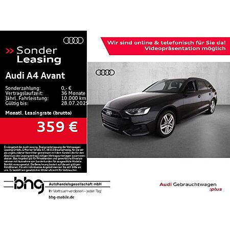 Audi A4 leasen