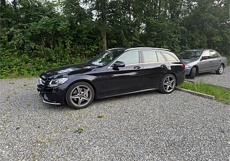 Mercedes-Benz C 250 T - AMG - VOLLLEDER - CARBON