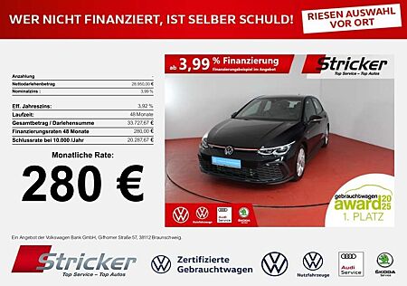 VW Golf Volkswagen GTI 2.0TSI DSG 280,-ohne Anzahlung App-Conn