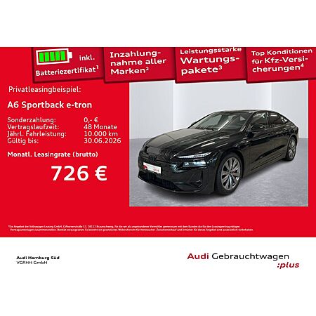 Audi A6 e-tron leasen