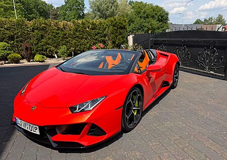 Lamborghini Huracán EVO Spyder V10 AWD 60TH Arancio-Xanto