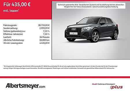 Audi Q2 35 TDI S-LINE+PANO+AHK+MATRIX+GRA