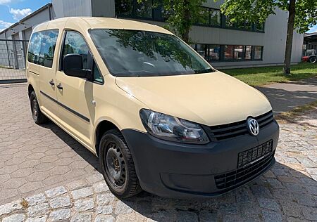 VW Caddy Volkswagen Maxi-Rollstuhlrampe-Klima-Tempom-Flügeltür