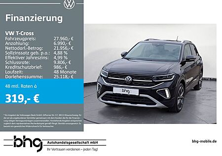 VW T-Cross Volkswagen 1.0 l TSI DSG Style Design Navi connect