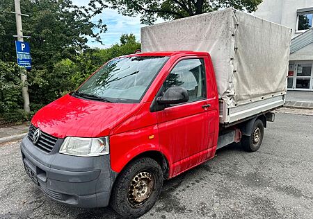 VW T5 Transporter Volkswagen T5 Pritsche Planne 4 Motion Klima